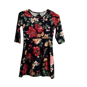 #241 Lildy  Kids Cutout back dress